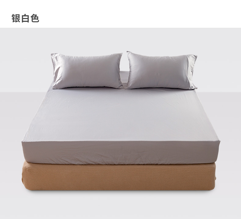 60 giường cotton 笠 giường đơn cotton Simmons bọc nệm lanh 1,5 / 1,8m giường - Trang bị Covers Ga chun Everon