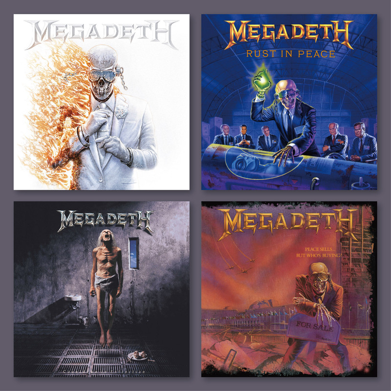 Megadeth Band Album Cover Poster, Holocaust Band Decorative Painting, Heavy Metal Rock Wall Sticker, Hanging Painting