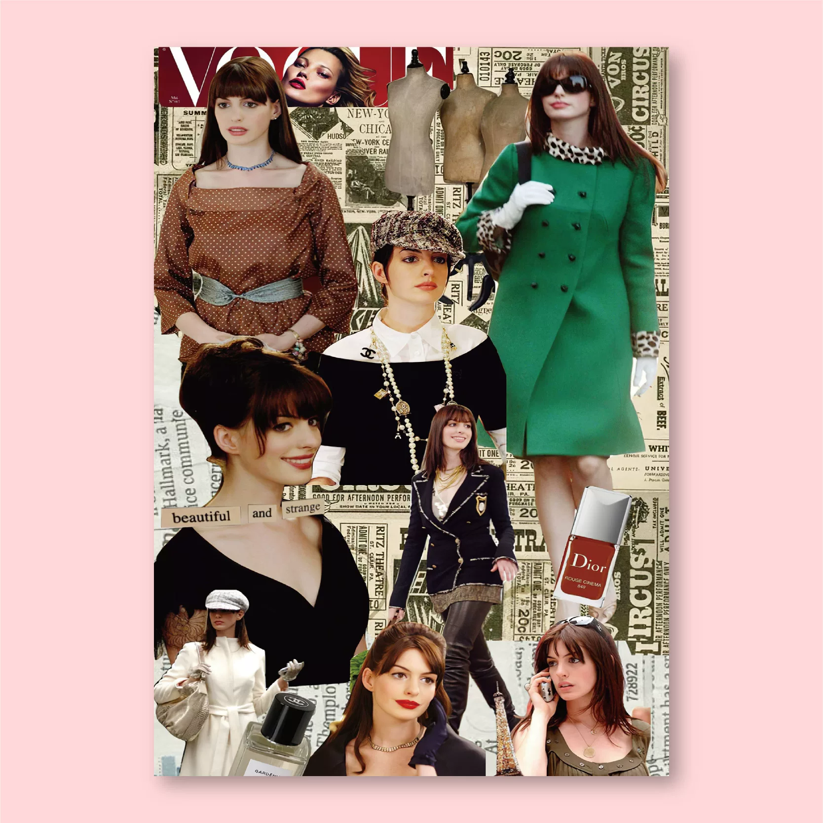 Постер к фильму "The Queen Wears Prada" со старины Анна Харди?