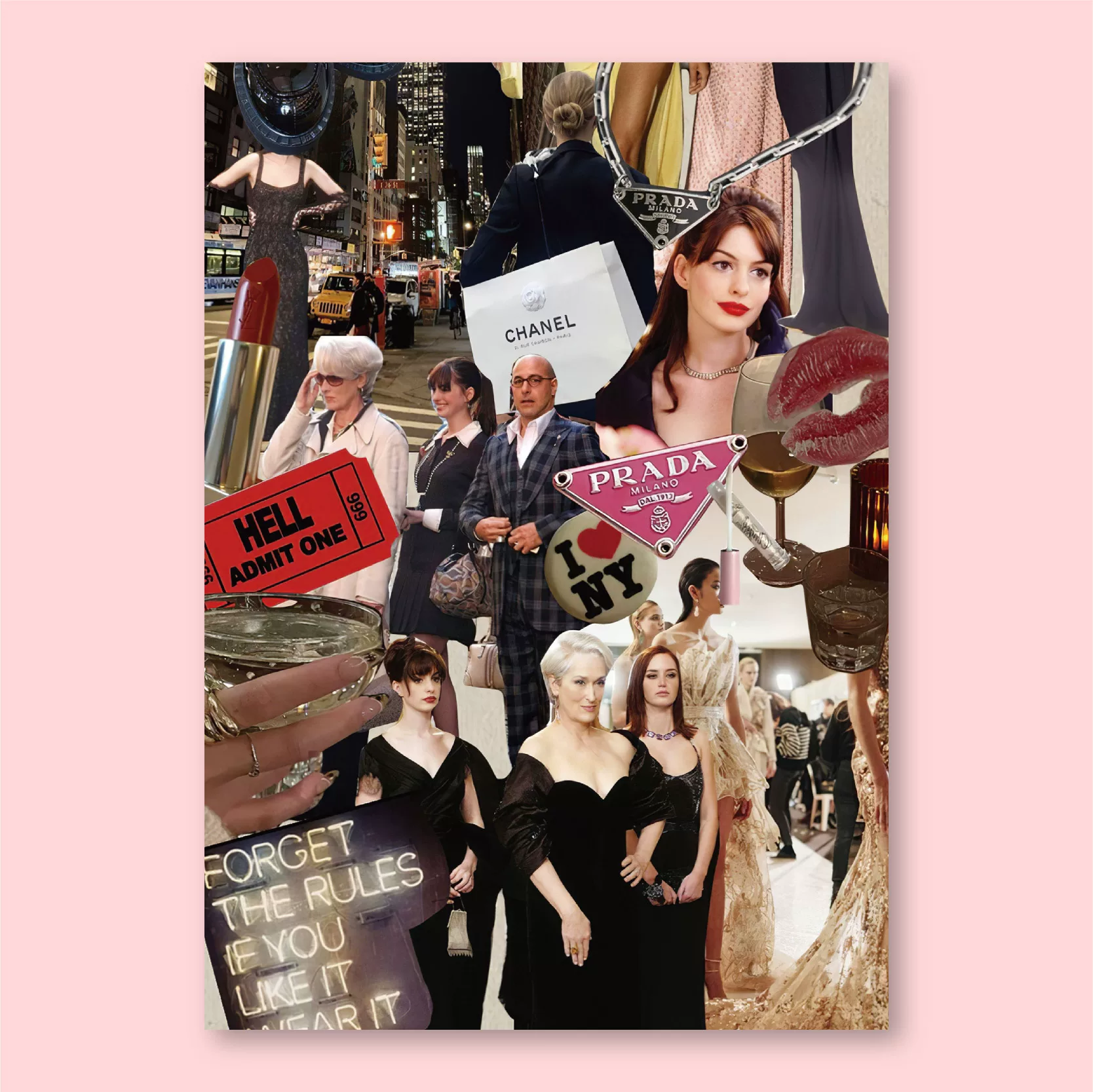 Постер к фильму "The Queen Wears Prada" со старины Анна Харди?