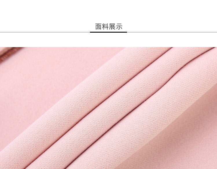 Lily2019春新款女装直筒版型,撞色领边,商务感通勤衬衫