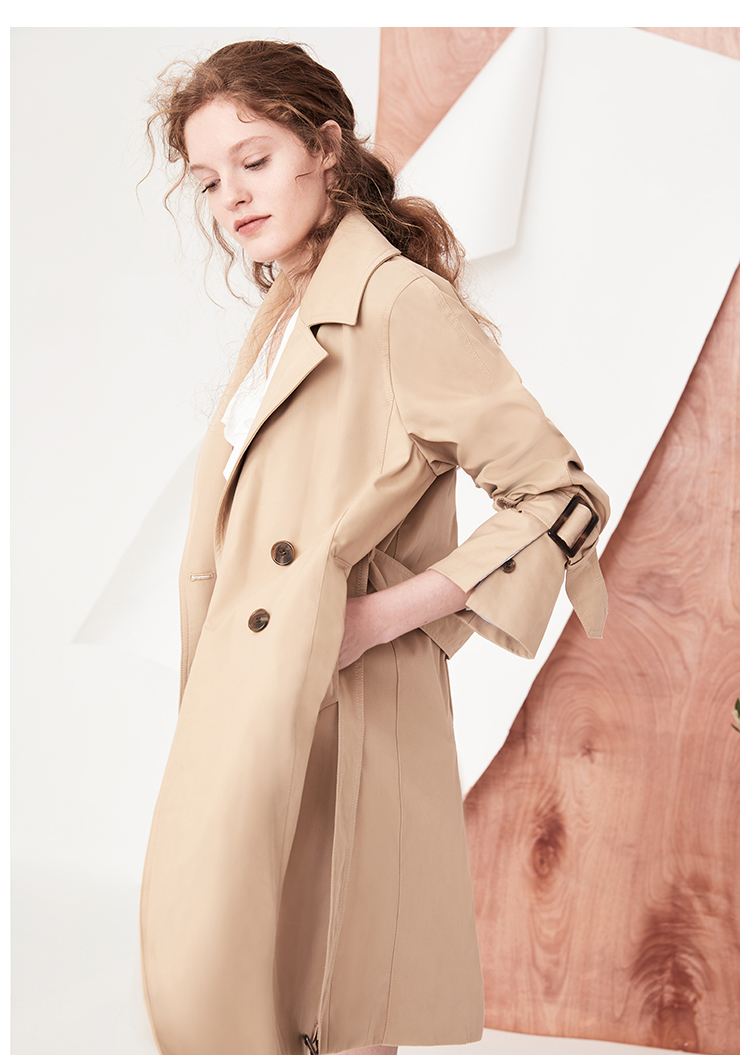 Trench pour femme LILY   en Polyester - Ref 3228025 Image 7
