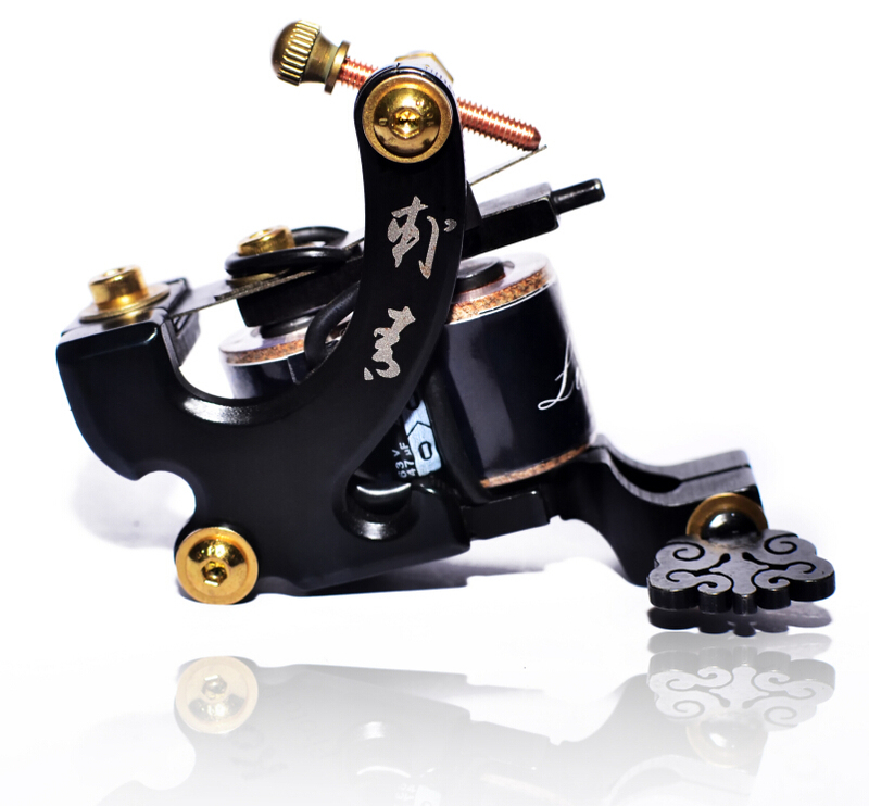 Tattoo Machine Ls006 Premium Handmade Coil Shader Traditional Cartridge Liner Machine Free Shipping