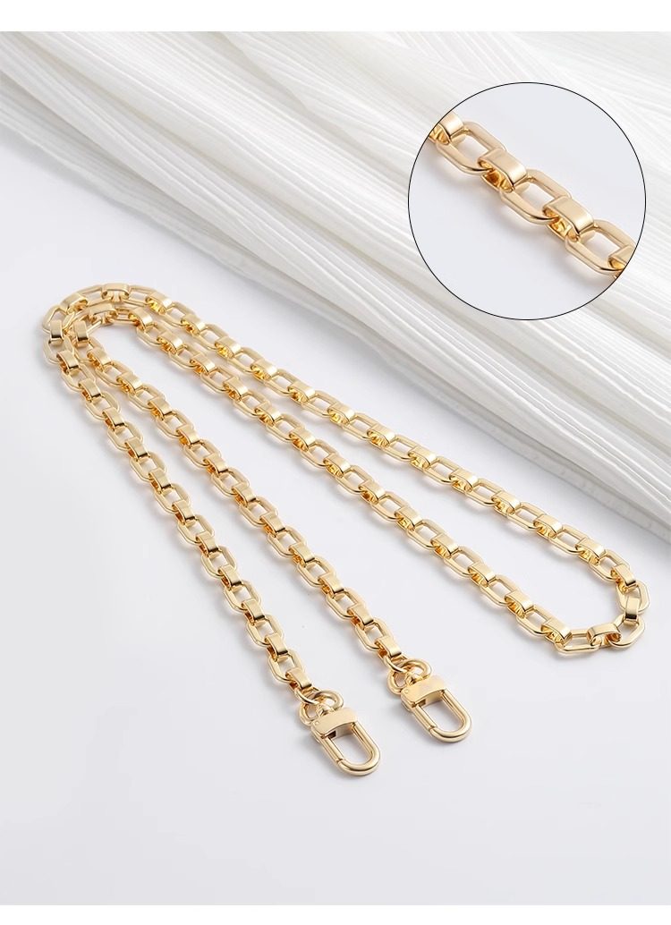 HAVREDELUXE Bag Chain Three-in-one Transformation Metal Bag Messenger Copper Chain Bag Chain Accessories Single Purchase
