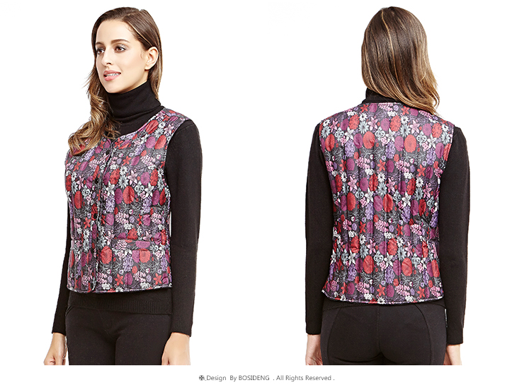 Débardeur chaud pour femme BOSIDENG    - Ref 3176687 Image 24