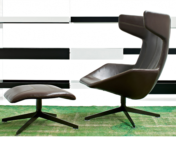 Ghế sofa giải trí Ghế Bull Ghế đi bộ Ghế sừng Ghế đi một dòng cho nội thất Wal Designer ghế bệt tựa lưng
