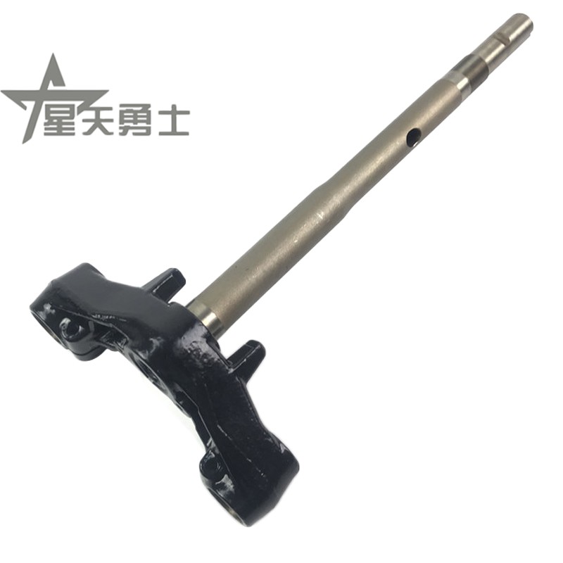 Applicable luxury pedal locomotive VS125 HJ125T-22A direction column underplate lower Samsung front fork upright post