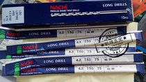 Japan NACHI 550 twist drill LSD straight shank lengthened bit 3 5*150mm 6 8*150 200 2 4