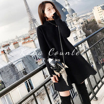 Sandro Moscoloni 2020 new autumn and winter knitted dress retro loose inner long-sleeved bottom skirt