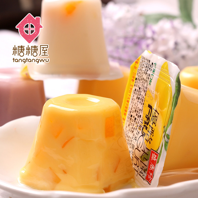 Taiwan import Sheng Xiang Zhen You Cheese Orchard Jelly Pudding Pulp Mixed Fruit Flavor 500g *2