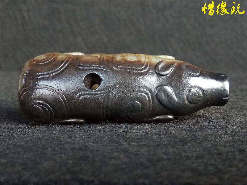 漢時代　和田玉　瑞獣　瑞馬と猿　馬上封候　神駿　玉彫り　古玉石(F-30) 漢時代 和田玉 瑞獣 瑞馬と猿 馬上封候 神駿 玉彫り 古玉石(F-30)