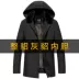 Winter Party Vượt qua Nike Vượt qua Nam Cross Velvet Ash Lông Lông Lông Áo khoác Lông Áo khoác Da - Quần áo lông thú áo khoác adidas Quần áo lông thú