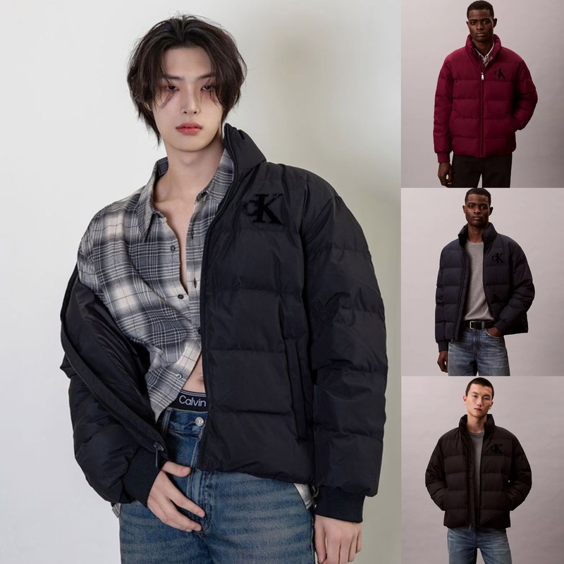 The Ck from Ck Underwear! Authentic Ck Jeans Korean Version 25 Winter Men's Casual Stand-Up Collar Simple Duck down Jacket The Ck from Ck Underwear! Authentic Ck Jeans Korean Version 25 Winter Men's Casual Stand-Up Collar Simple Duck down Jacket