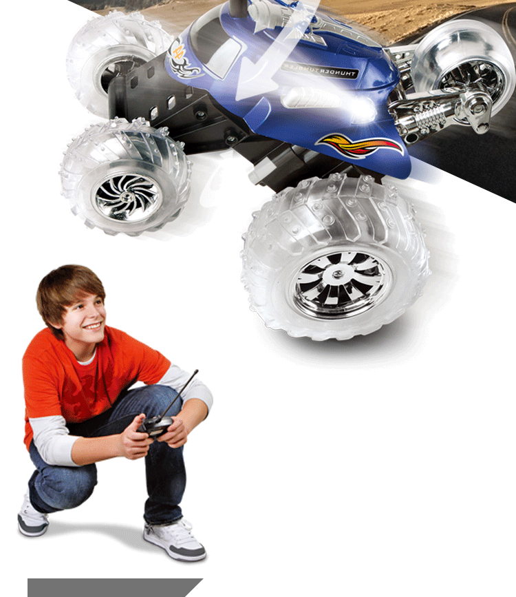 Xe năm bánh đóng thế điều khiển xe từ xa xe hơi lộn xộn xe không dây xe buggy trẻ em đồ chơi xe con đồ chơi cho bé