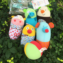 French Ebulobo Animal Doll Cloth Bowling Exercise Athletic Force Parent-child Interactive Game Original Dress Gift Bag