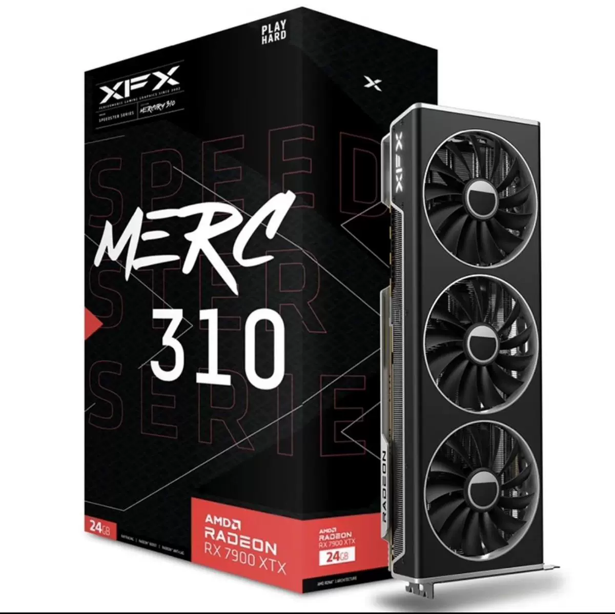 [618 Большая Распродажа] XFX RX7900XTX 24GB Overseas Version Pro Gaming Independent Graphics Card New Work Package