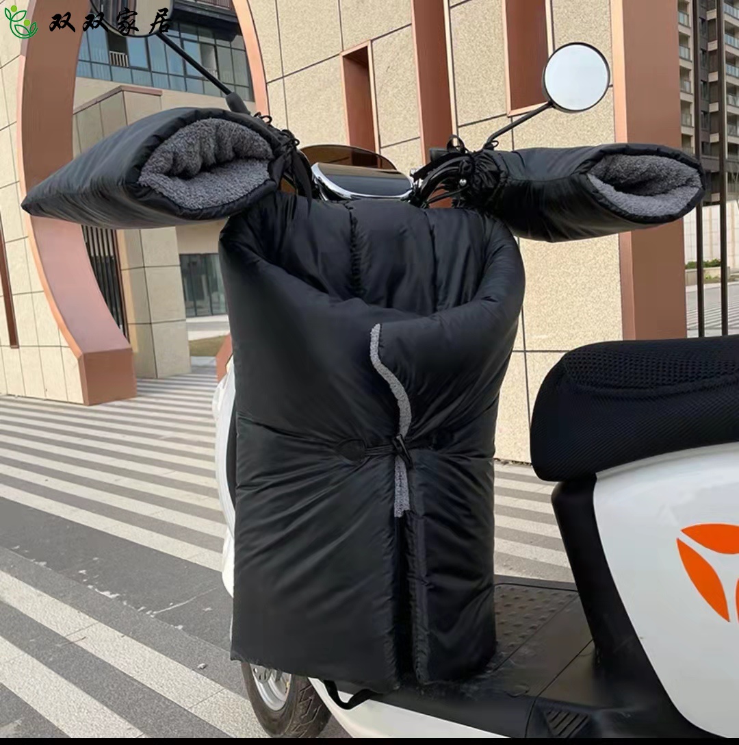 The new autumn and winter increased tricycle windproof thickened rainproof windshield electric winter split warm cotton windshield quilt