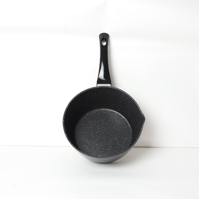 Export blemishes without dipping into the pan Milk Pan Pan Single Handle Small Soup Pan Medical Stone Cooking Pan Mini wok Slightly Flawless Induction Cookers