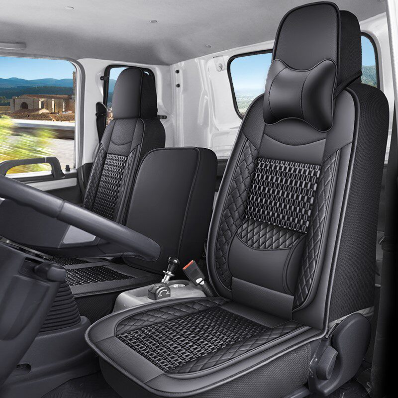 Summer Ice Silk van seat cover Jiang Suzuo Shunda Kai Express mid-body Kai sharp wide body 4 2 m Breathable Cushion