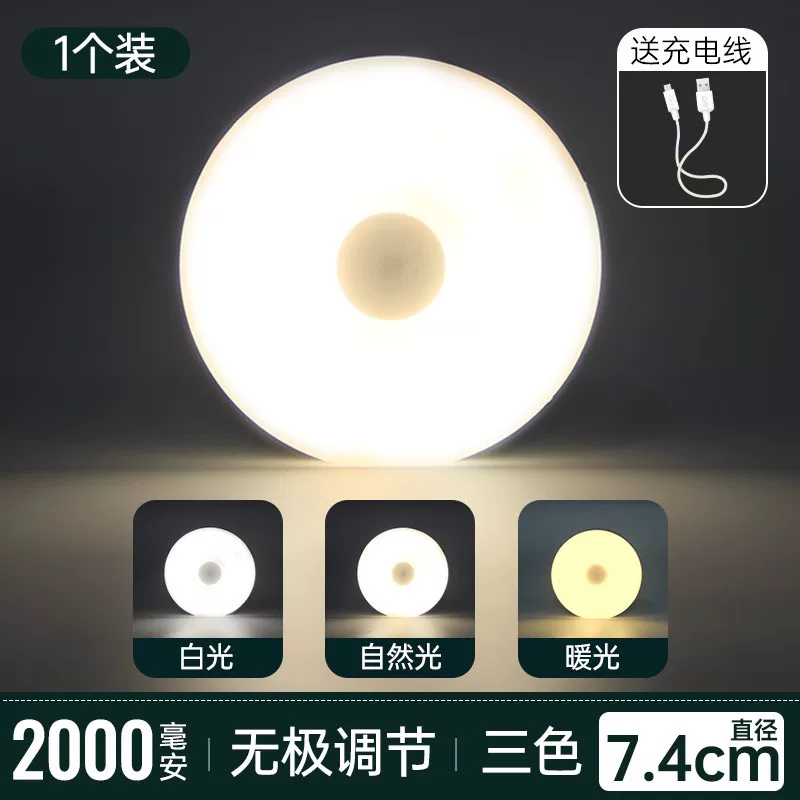 LED-энергосберегающая ночная лампа для кровати, магнитная настольная лампа, защищает глаза