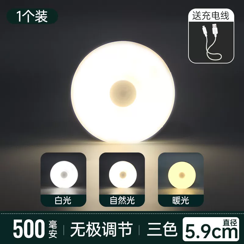 LED-энергосберегающая ночная лампа для кровати, магнитная настольная лампа, защищает глаза