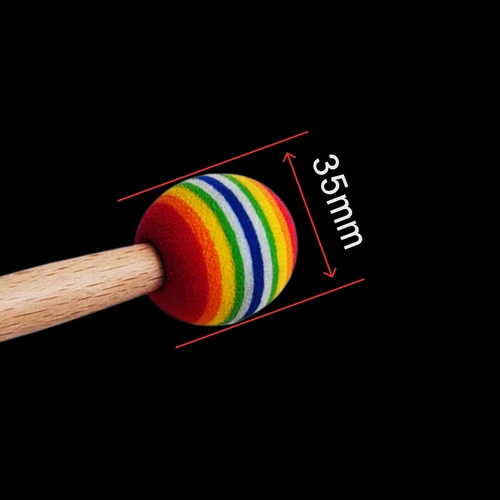 Продвижение Rainbow Hammer Drumming Bats Bat Korean Drum Specialized Drum Mamm