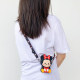 Summer Minnie Small Bag Mini Messenger Bag Net Red Children's Bag Girl Cute Cute Cartoon Silicone Soft Diagonal Bag