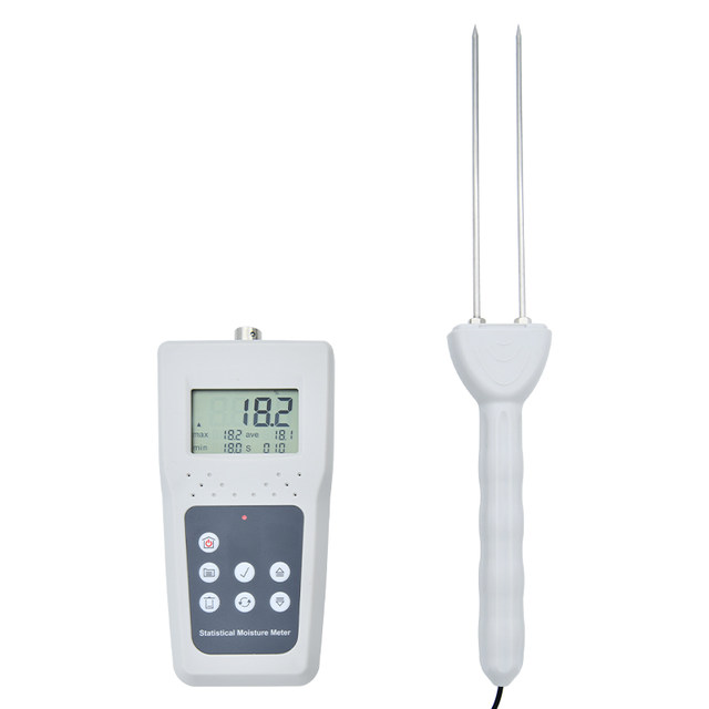 Tuoke Kms800T Textile Moisture Meter Fabric Moisture Rapid Tester for Cotton, Silk, and Wool Moisture Measurement