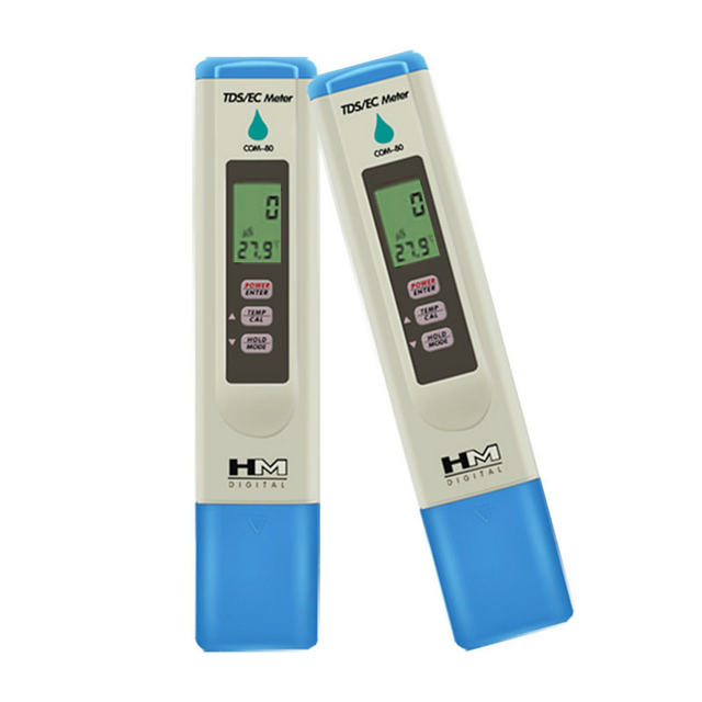 Hm Water Quality Test Pen Tds Conductivity Test Pen Com80 Type Conductive Ec Meter Test Pen with Temperature Detection