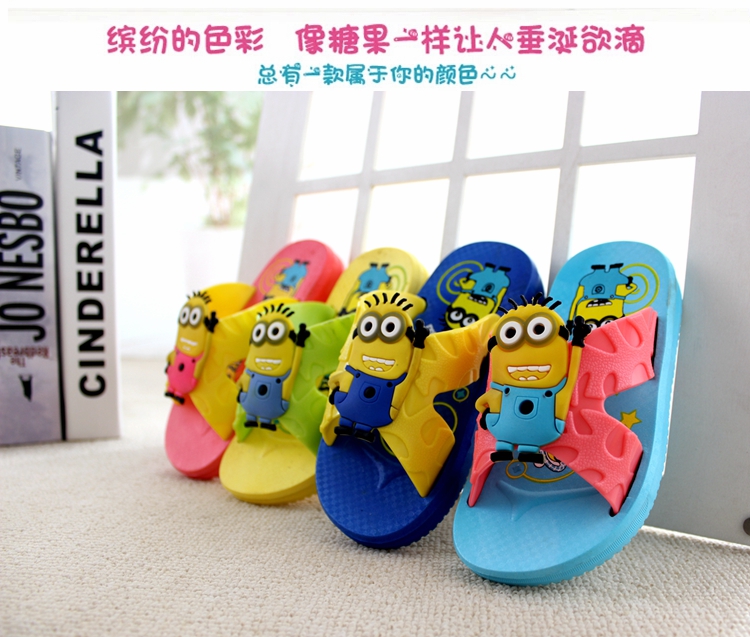 Pantoufles enfants en autre pour été - semelle caoutchouc antidérapant - Ref 1036184 Image 7