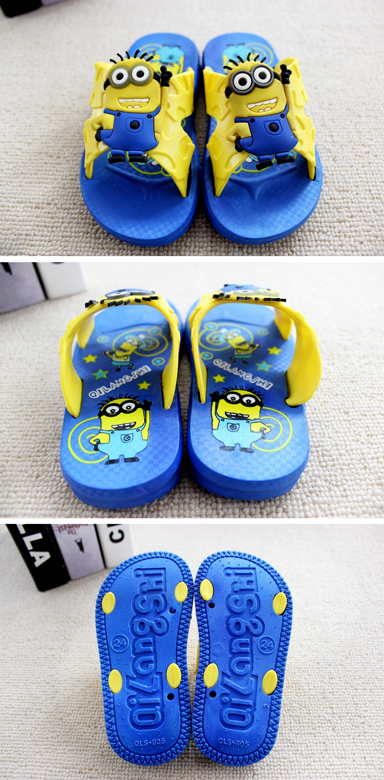 Pantoufles enfants en autre pour été - semelle caoutchouc antidérapant - Ref 1036184 Image 17