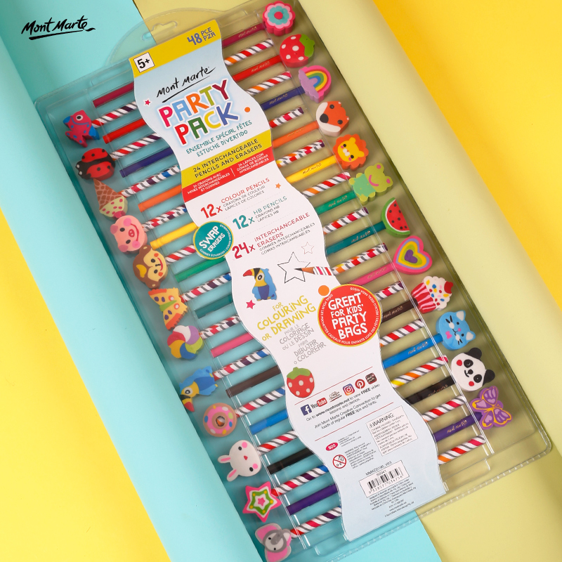 Montmartre pencils School prizes School supplies Elementary school students gifts Creative hb cute cartoon pencils for toddlers