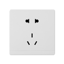 Fukuda A68 Evernew Series 86 Type of Switch socket Wall Home Air conditioning 16A open Double control 5-hole jade Lanbai