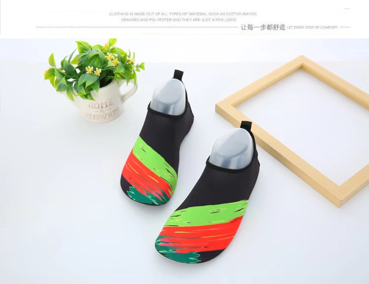 Dép đi biển chống cắt ngoài trời mùa hè nam đi biển nhanh chóng làm khô giày thượng nguồn giày nữ giày trượt không trượt - Khởi động ngoài trời