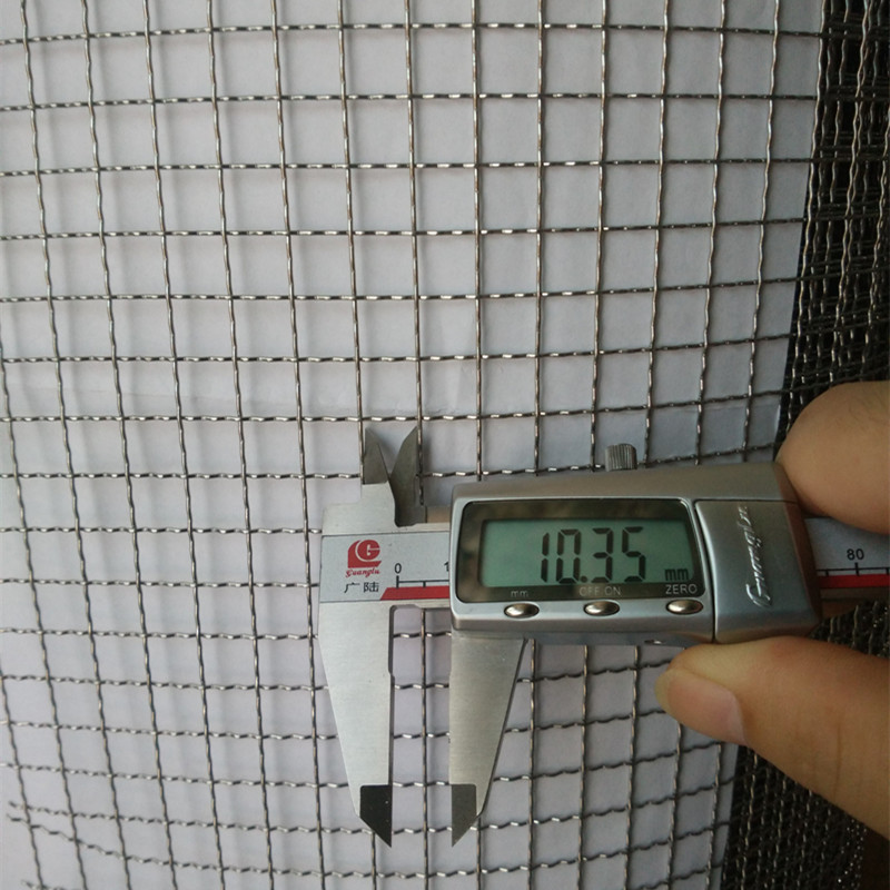Authentic 304 stainless steel screen crimped wire mesh thick wire mesh large wire metal braided mesh wire mesh