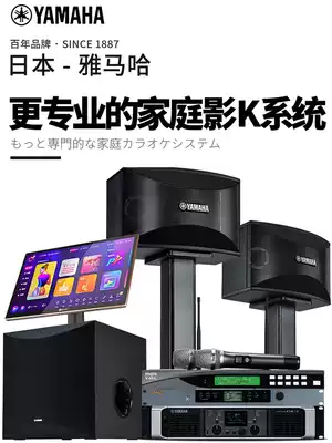 YAMAHA Mountain Leaf family KTV audio set home karaoke professional song Machine full Villa ksong