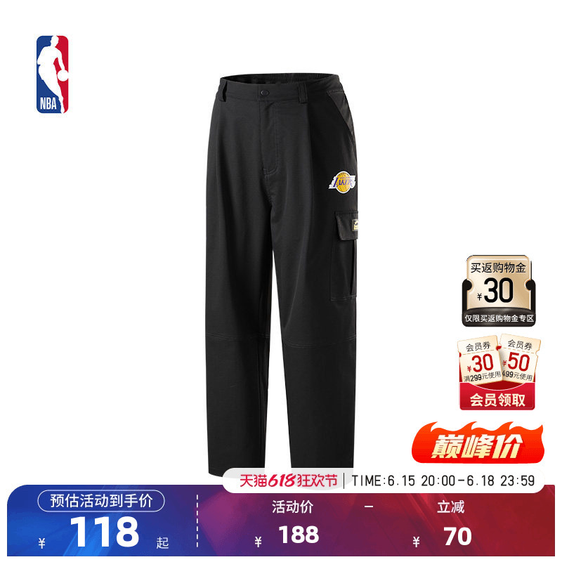 Nba Official Lakers/Warriors Street Basketball Series Spring Season Unisex Sports Casual Pants Nba Official Lakers/Warriors Street Basketball Series Spring Season Unisex Sports Casual Pants