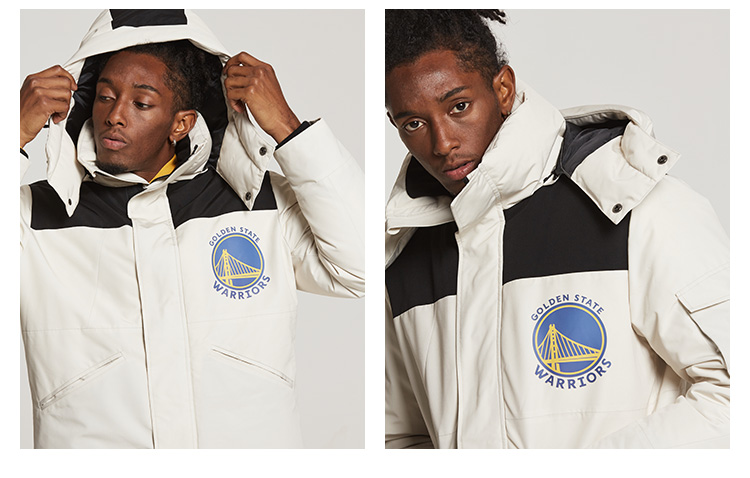 NBA  男士中长款重装羽绒服 充绒量300g起 图5