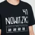 NBA New Summer Acute Tribute Series Lone Ranger Nowitzki Cotton Áo thun nam ngắn tay - Áo phông thể thao áo thun gym Áo phông thể thao