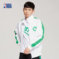 NBA Celtics xu hướng thời trang cổ áo cổ áo cardigan áo khoác thể thao áo khoác nam áo khoác gió lining
