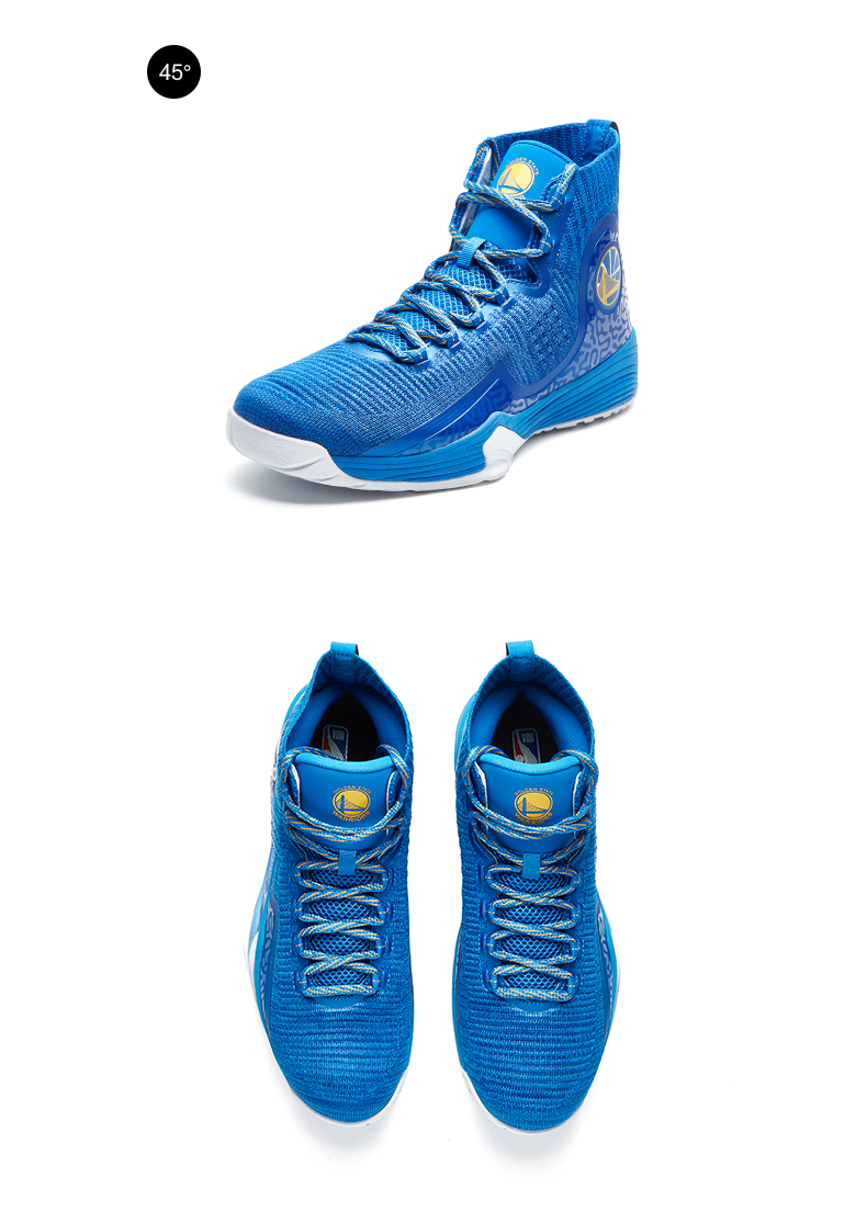 NBA Warriors giày bóng rổ thời trang hợp thời trang sneakers cao mang giày người đàn ông giày the thao nam chính hãng