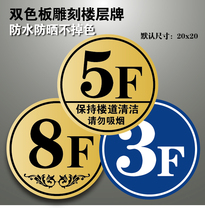  Floor card Floor sticker Staircase number Floor number House number Indicator number Number plate Unit archway building card