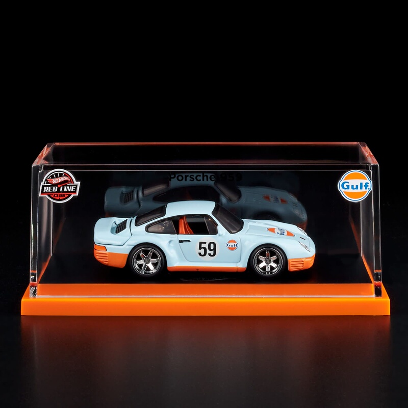 Hotwheels Hot Wheels Porsche 959 Gulf Oil Rlc Red Line Club