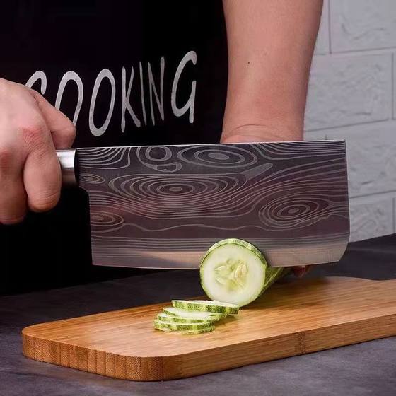 不锈钢家用菜刀厨房刀具套装菜刀砍骨刀切片刀磨刀棒厨师刀剪刀