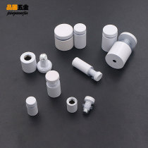 304 stainless steel paint pure white long advertising nails acrylic support glass fixed decorative screws mirror nails