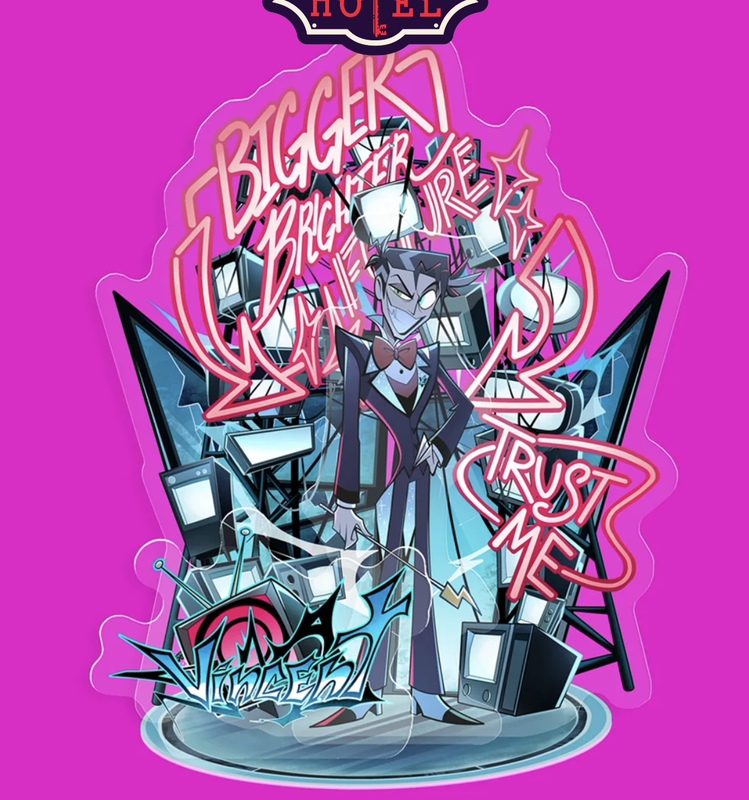 Hell Inn Hazbin Hotel April Fool's Day Humanoid Standee Official Website Authentic Pre-Order Hell Inn Hazbin Hotel April Fool's Day Humanoid Standee Official Website Authentic Pre-Order