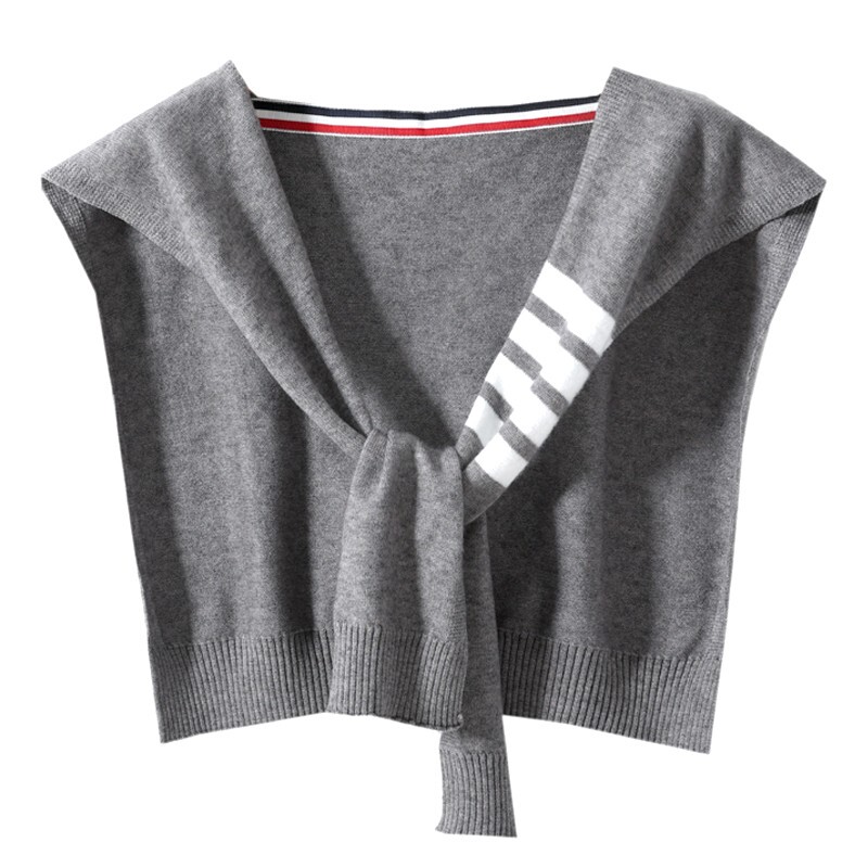 Spring and Summer Knitted Shawl, Thin Air-Conditioning Scarf, Japanese Style, Neck Protection, Fashionable and Stylish, High-End Shoulder Wrap Spring and Summer Knitted Shawl, Thin Air-Conditioning Scarf, Japanese Style, Neck Protection, Fashionable and Stylish, High-End Shoulder Wrap