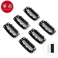 6 черных шесть зубов (отправить линию иглы)