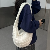 Демисезонная сумка через плечо, вместительная и большая сумка на одно плечо