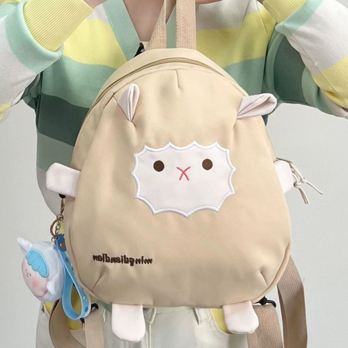 Японский милый рюкзак, демисезонная вместительная и большая сумка через плечо